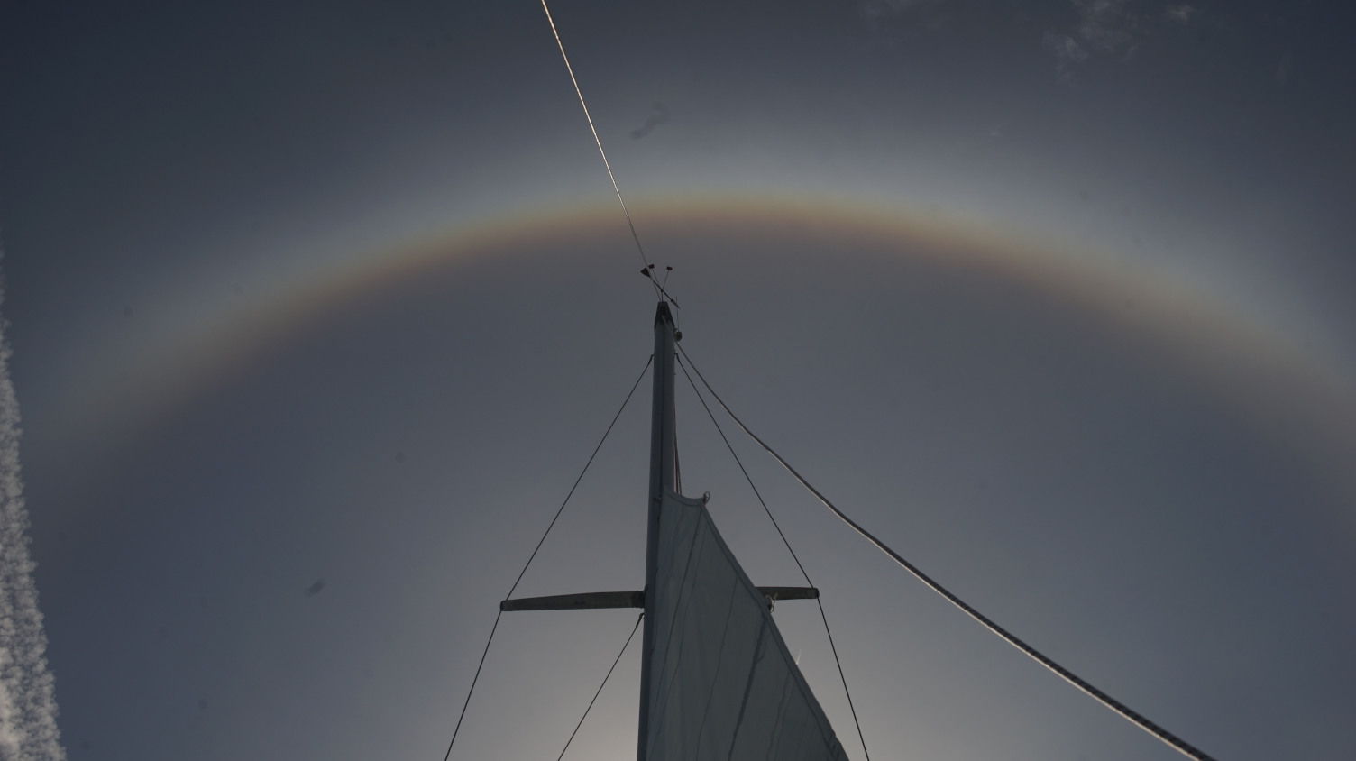 22° Rain Halo, Upper Quadrant