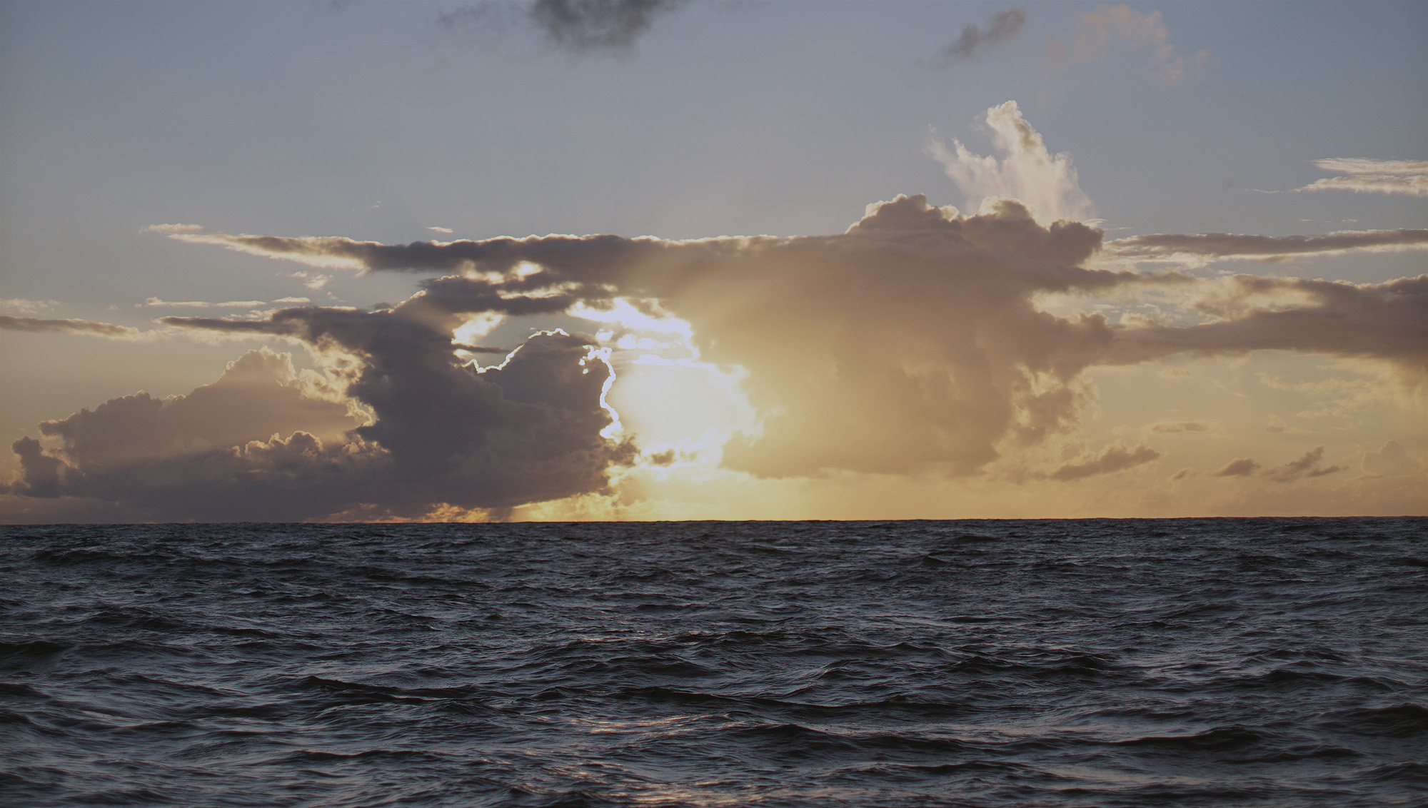 Sunrise in the Marshall Islands