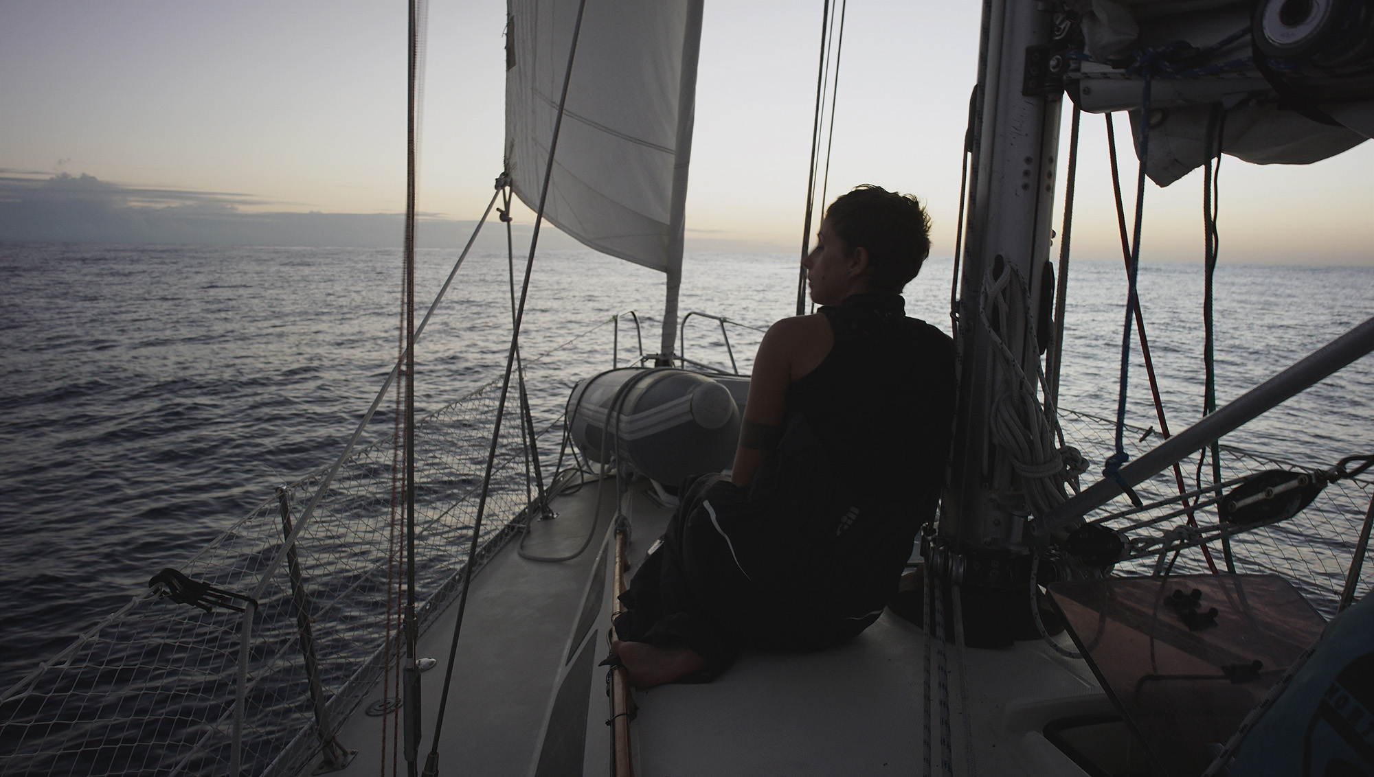 Drifting toward French Polynesia