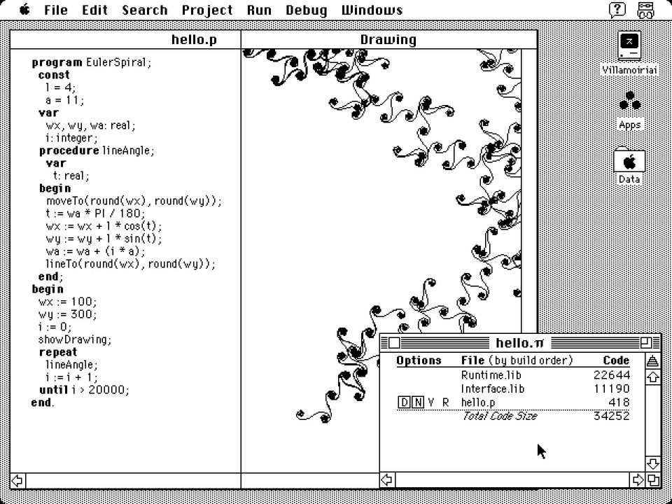 Euler Sprital THINK Pascal