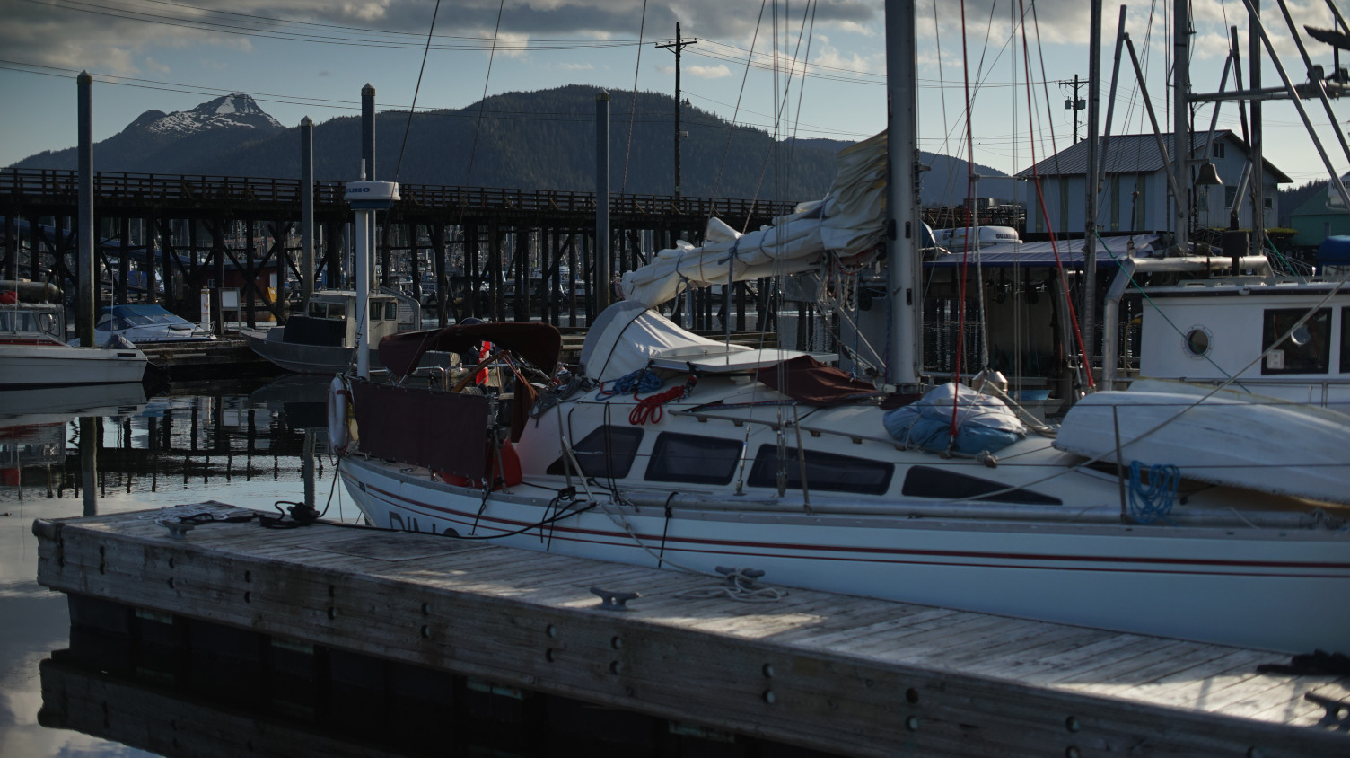 Moored in Petersburg, Alaska